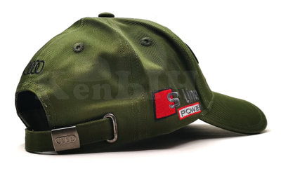 Бейсболка AUDI green