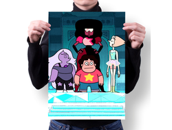 Плакат "Вселенная Стивена, Steven Universe" №12