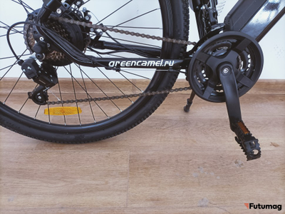 Электровелосипед GreenCamel Мустанг (R27,5 350W 36V 10Ah) 21 скорость чёрный