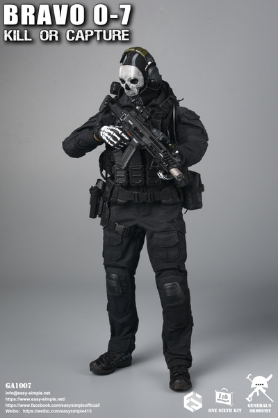 Саймон "Гоуст" Райли (Ghost, CoD Modern Warfare 2 2022)  - Коллекционная ФИГУРКА 1/6 scale Bravo 0-7 Kill Or Capture (GA1007) - General's Armoury