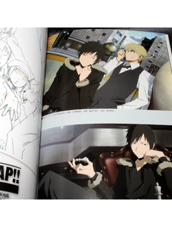 Оригинальный Арт Бук Durarara!! - DRRR!! no Subete (Дюрарара!)
