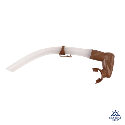 Маска для дайвинга с трубкой Scorpena комплект корич. (взрослый)