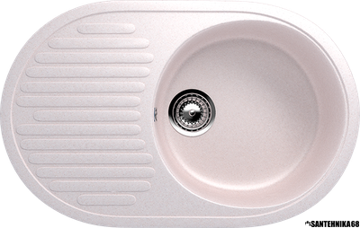 Мойка из искусственного камня Ulgran U-107 (730х455 мм)