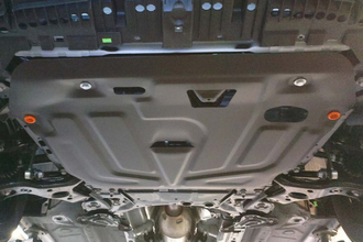 Toyota Avensis (T270) 2008-2018 V-all Защита картера и КПП (Сталь 2мм) ALF2475ST