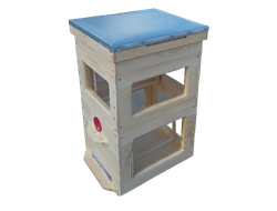 Улей смотровой 12 рамочный 2 корпуса