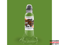 Краска World Famous Tattoo Ink Iceland Green 1/2 oz Срок годности 08.2025