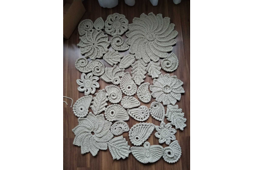 ЛЁН, элементы для ковра