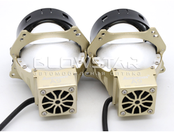 Билед модули Aozoom A9 Original Восходящее солнце 3.0 дюйма, 2 чипа, 5500K, 12V, 50W/58W, крепление 3R (комплект, 2шт)