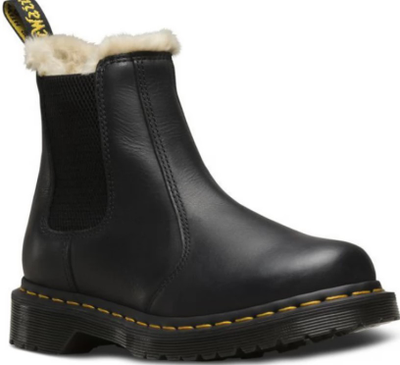 Dr. Martens Chelsea Leonore Black С Мехом