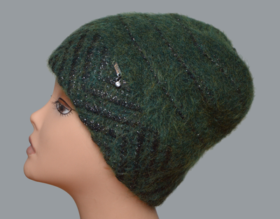 Зеленая шапка Vizio Италия 5854