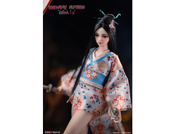 Пост-апок японка в белом - КОЛЛЕКЦИОННАЯ ФИГУРКА 1/6 Doomsday Sisters Chika White (PL2023-203A) - TBLeague