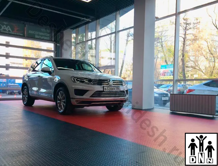 Модульная плитка ПВХ