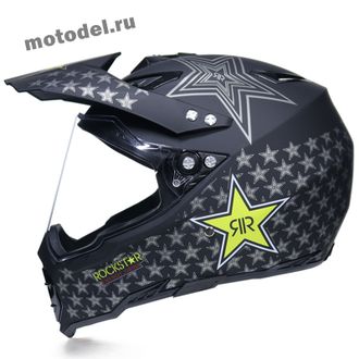 Шлем эндуро кроссовый NM RockStar (мотошлем)