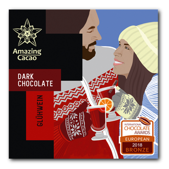 Горький шоколад 70% Amazing Сacao Глинтвейн Перу, 60 гр
