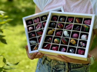 Корпусные конфеты из бельгийского шоколада 25 конфет