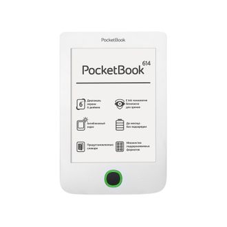 Электронная книга PocketBook 614 Plus Белая