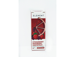 Жидкость Element Strawberry Raspberry Grapefruit Клубника Малина Грейпфрут 30 мл