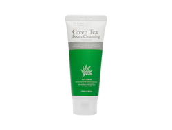 Пенка-контроль жирности кожи 3W Clinic Green Tea Foam Cleansing с экстрактом зеленого чая (100мл)