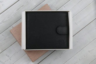 Портмоне QOPER Bifold black