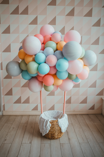 Оформление детского годовасия в стиле "Flowers party" "№ 1460