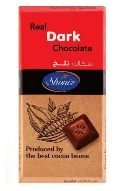 ШОКОЛАД "REAL" DARK CHOCOLATE 78% (ТЕМНЫЙ) ТМ "SHONIZ"