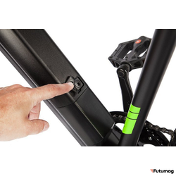 Электровелосипед Eltreco XT 800 Pro (Серо-зеленый)