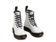 Ботинки Dr Martens 1460 Smooth Round Toe Lace-Up White белые