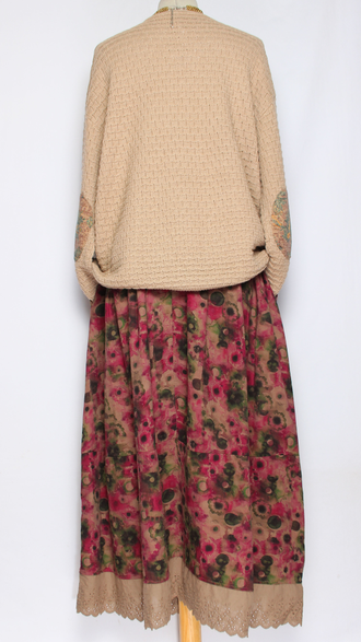 Джемпер ХЛОПОК СОТЫ "НАШИВКИ" L-858 черный, шоколад, бежевый, винный до р.52