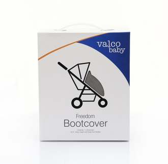 Накидка на ножки Valco baby Boot Cover Snap, Snap 4 Cool Grey