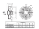 Вентилятор осевой AXG4E-300S-E5Z