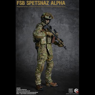 Спецназ ФСБ "Альфа" (лимитированная версия) - КОЛЛЕКЦИОННАЯ ФИГУРКА 1/6 FSB Spetsnaz ALPHA (26050S) - Easy&amp;Simple