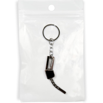 Брелок «Пистолет бензобака» металл, ХРОМ/ТЁМНЫЙ