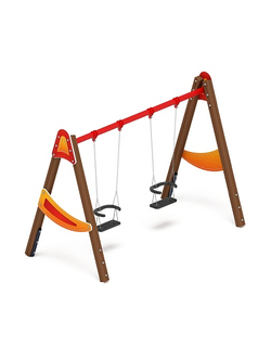 Качели Д2 ИО 12.Д.01.01.01-П двойные