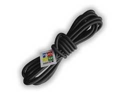 Купить Эспандер резиновый черный, диаметр - 12 мм для тренировок