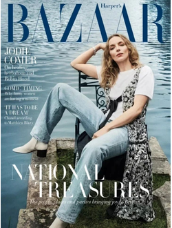 Harper's Bazaar UK Magazine June 2026 Jodie Comer, Doja Cat Cover, Иностранные журналы, Intpressshop