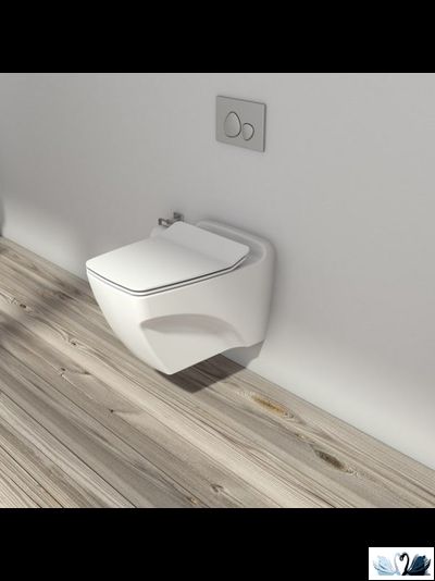 Чаша унитаза Creavit Bull BL320.00000 подвесная, с функцией биде Природный дизайн Голова быка