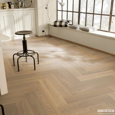 Паркетная доска Meister Дуб Гармония Простой 8817 PS500R