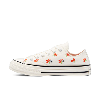 Кеды Converse Chuck 70 Floral Print Low Top белые