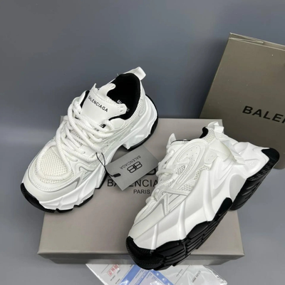 Кроссовки Balenciaga Sneakers Platform White Black