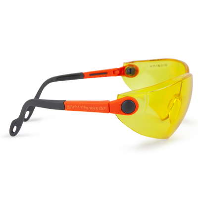 Очки защитные открытого типа из ударопрочного поликарбоната Pro vision JSG1511-Y