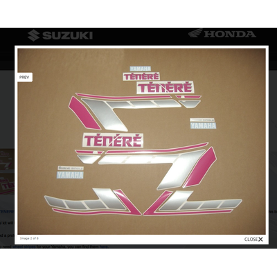 Yamaha TENERE 660 Ямаха ТЕНЕРЕ 3433