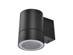 Ecola GX53 LED 8003A светильник накладной IP65 прозрачный Цилиндр металл. 1*GX53 Черный 114x140x90 FB53C1ECH