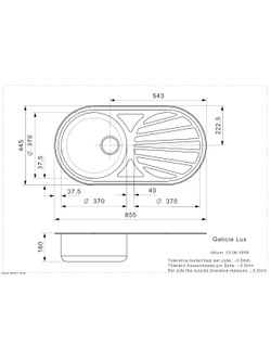 Мойка Reginox Galicia R OKG linen