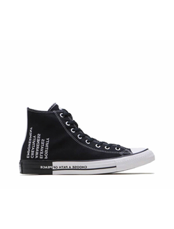 Кеды Converse Chuck Taylor All Star High "Seek Peace - Black" высокие черные 165766C