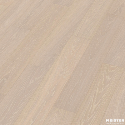 Паркетная доска Meister Дуб Гармония Забелёный 8815 PS300R