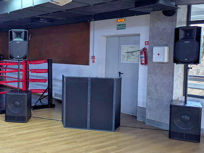 EVENT FACADE DJ ШИРМА ЧЁРНАЯ В АРЕНДУ