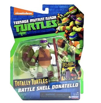 Turtles  Фигурка черепашки-ниндзя Донни с боевым панцирем, 12 см, 90729