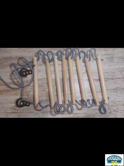 Веревочная лестница для улицы