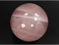 Шар Розовый кварц, Мадагаскар (49 мм, 167 г) №35388