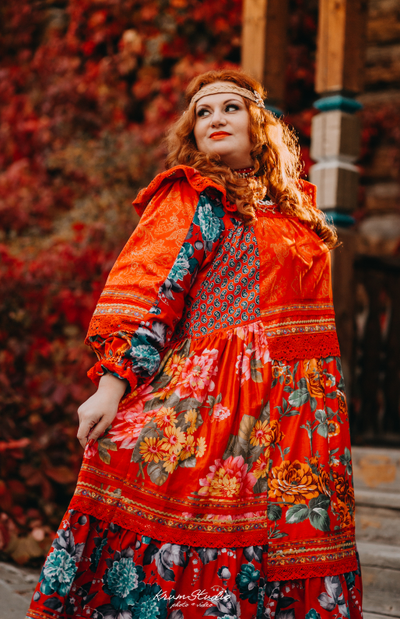 Платье "Русское Барокко"